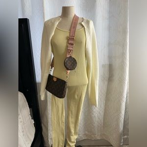 Pretty little thing yellow jumpsuit